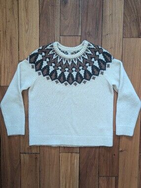 L.L. Bean Vintage Wool Sweater (L)